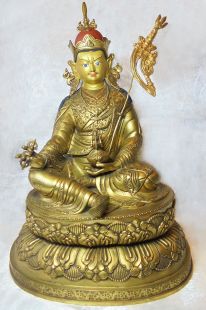 Guru Rinpoche (gilt gold 39cm)