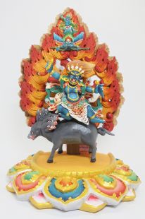 Vajra Armor Statue Karpa wood phurpa dorjee