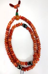 Carnelian prayer beads