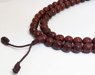 Antique Bodhi Mala seed prayer beads x 108