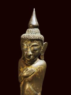 Antique Thai standing Buddha
