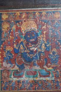 Four-Arm Mahakala (Hand-painted)